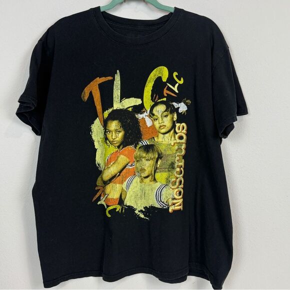 TLC No Scrubs T-shirt 90s L - Picture 1 of 8